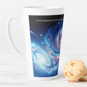 In het begin, God & Schepping Vers Latte Mok