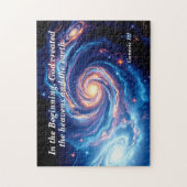 In het begin, God & Schepping Vers Legpuzzel (Verticaal)