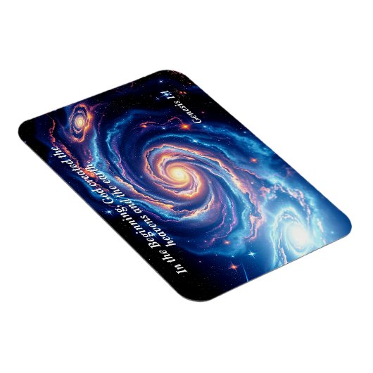 In het begin, God & Schepping Vers Magneet (Rechterzijde)