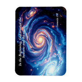 In het begin, God & Schepping Vers Magneet