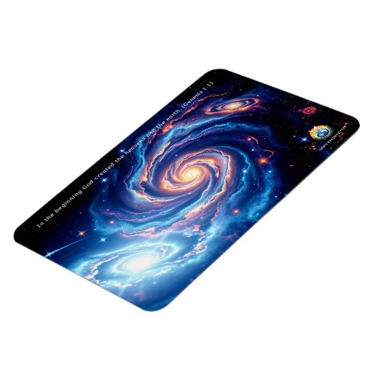 In het begin, God & Schepping Vers Magneet (Linkerzijde)