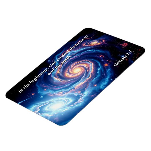 In het begin, God & Schepping Vers Magneet (Linkerzijde)