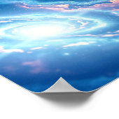 In het begin, God & Schepping Vers Poster (Hoek)