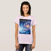 In het begin, God & Schepping Vers T-shirt (Voorkant volledig)