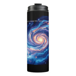 In het begin, God & Schepping Vers Thermosbeker