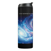 In het begin, God & Schepping Vers Thermosbeker (Gedraaid links)