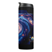 In het begin, God & Schepping Vers Thermosbeker (Geroteerd rechts)