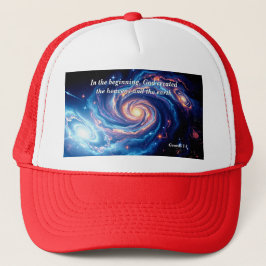 In het begin, God & Schepping Vers Trucker Pet