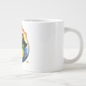 In het begin grote koffiekop (Rechts)