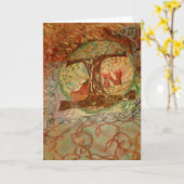 In het begin kaart (Gele Bloem)