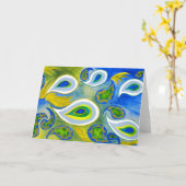 In het begin kaart (Gele Bloem)