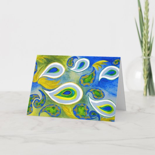 In het begin kaart (Voorkant)