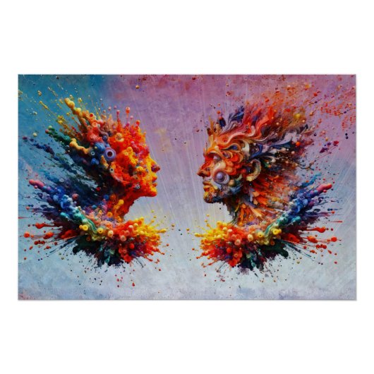 In het begin... perfect poster (Voorkant)