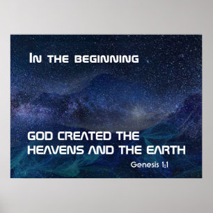 In het begin schiep God de hemel. . . Poster