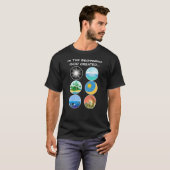 In het begin schiep God - Genesis 1-2 T-shirt (Voorkant volledig)