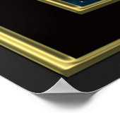 In het begin schiep God Genesis 1 Poster (Hoek)