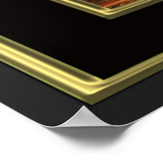 In het begin schiep God Genesis One Bl Fire Poster (Hoek)