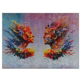 In het begin... snijplank