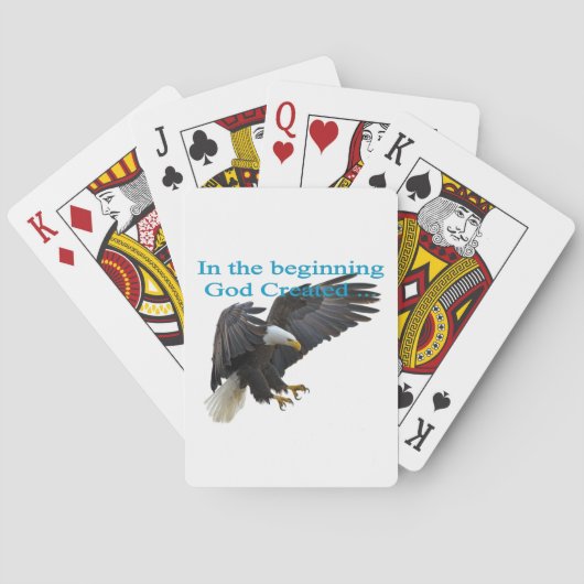 In het begin speelkaarten (Achterkant)