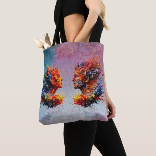 In het begin... tote bag (Dichtbij)