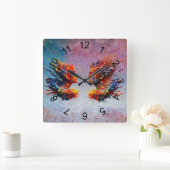 In het begin... vierkante klok (Huis)