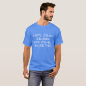 IN HET BEGIN WAS ER ALLEEN... 8 BITS T-SHIRT (Voorkant volledig)