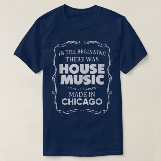 In het begin was er huismuziek - Edm Dj Ra T-shirt (Design voorkant)