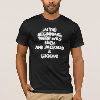 In het begin was er Jack A... - strakke jongen T-shirt