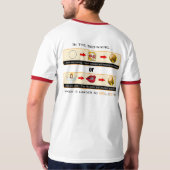 In het begin was er niets....Geloof T-shirt (Achterkant)