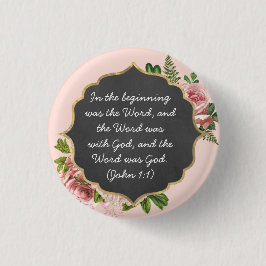 In het begin was het woord - Button