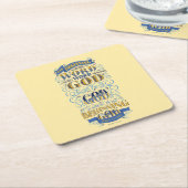 In het begin was het woord kartonnen onderzetters (Schuin)