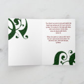 In het begin was het Woord… Kerstkaart Feestdagen Kaart (Binnen)