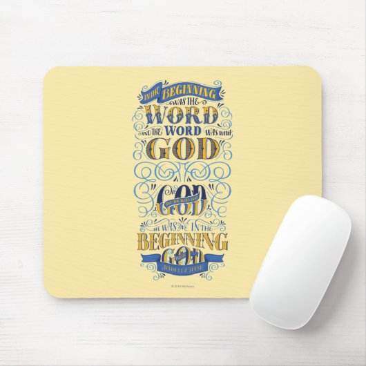 In het begin was het woord muismat (Met muis)