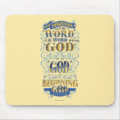 In het begin was het woord muismat (Voorkant)