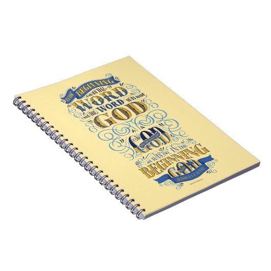 In het begin was het woord notitieboek (Rechterzijde)