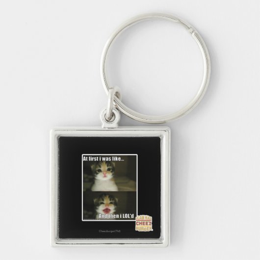 In het begin was ik zo sleutelhanger (Voorkant)