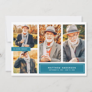 In het Behouden van de Foto van de Moderne Kleur v Notitiekaartje