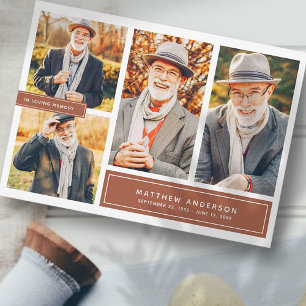 In het Behouden van de Foto van de Moderne Kleur v Notitiekaartje