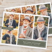 In het Behouden van de Foto van de Moderne Kleur v Notitiekaartje