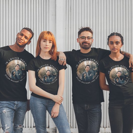 In het Behouden van de Foto van het Geheugen T-shirt