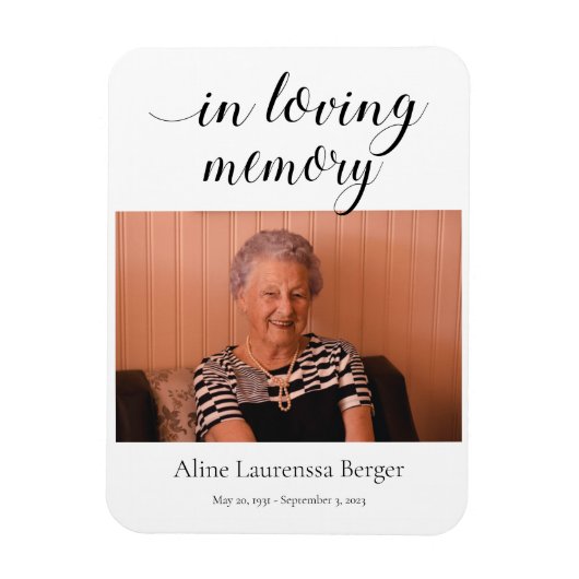 In het Behouden van Geheugen met Foto het Overgaan Magneet (Verticaal)