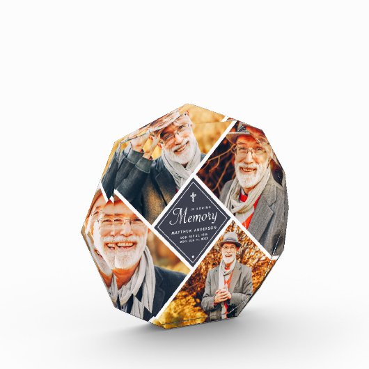 In het Behouden van Geheugen Modern dwars multi-fo Fotoblokken (Links)