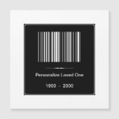 In het Behouden van Geheugen - Personaliseer/de Da (Voorkant)