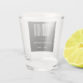 In het Behouden van Geheugen - Personaliseer/de Da Shot Glas (Achterkant)