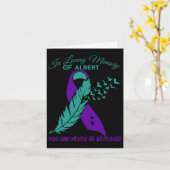 In het belang van de preventie van zelfmoord van h kaart (Gele Bloem)