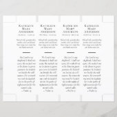 In het Bladwijzer Memory Stick Photo Strip Memoria (Achterkant)