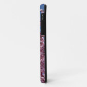 In het blauw Japanse Kersenbloesem Case-Mate iPhone Case (Achterkant/links)