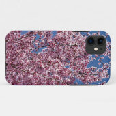 In het blauw Japanse Kersenbloesem Case-Mate iPhone Case (Achterkant (horizontaal))