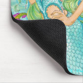 In het blauw muismat (Hoek)