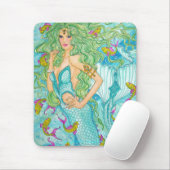 In het blauw muismat (Met muis)